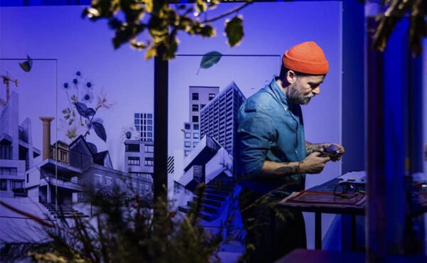 Nazario Graziano - Live Painting/Collage